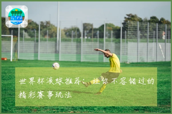 世界杯滚球推荐：让你不容错过的精彩赛事玩法