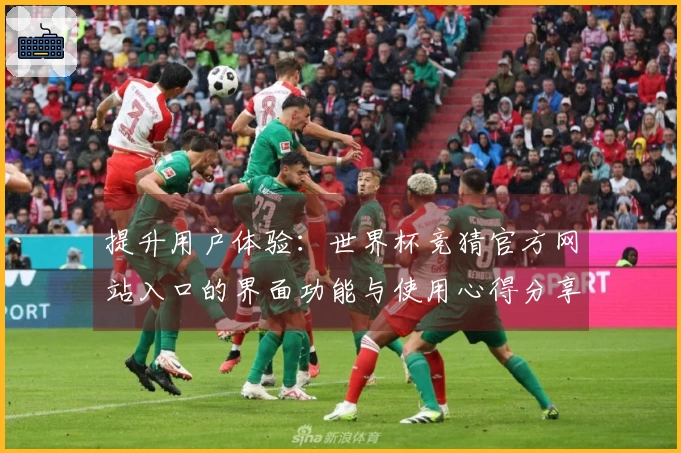 提升用户体验：世界杯竞猜官方网站入口的界面功能与使用心得分享