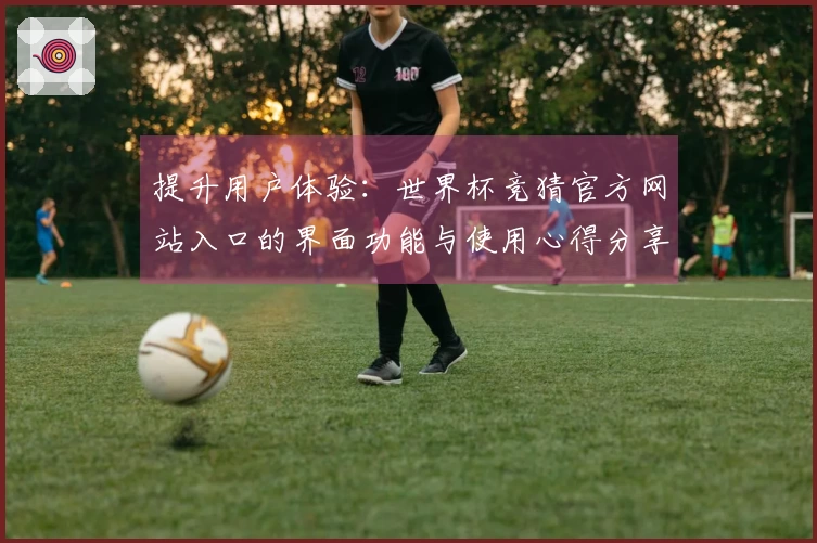 提升用户体验：世界杯竞猜官方网站入口的界面功能与使用心得分享
